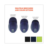 Skullerz 8950 Bump Cap Hat, Short Brim, Lime, Ships In 1-3 Business Days