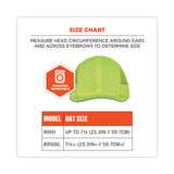 Skullerz 8950 Bump Cap Hat, Short Brim, Lime, Ships In 1-3 Business Days