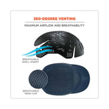 Skullerz 8955 Lightweight Bump Cap Hat, Long Brim, Navy, Ships In 1-3 Business Days
