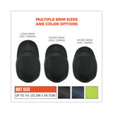 Skullerz 8955 Lightweight Bump Cap Hat, Micro Brom, Black, Ships In 1-3 Business Days