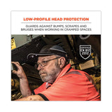 Skullerz 8960 Bump Cap With Led Lighting, Short Brim, Lime Green, Ships In 1-3 Business Days