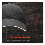 Skullerz 8946 Baseball Cap, Cotton/polyester, One Size Fits Most, Black, Ships In 1-3 Business Days