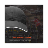 Skullerz 8946 Baseball Cap With Bump Cap Insert, Os, Black, Ships In 1-3 Business Days