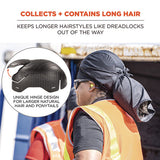 Skullerz 8941 Dreadlock Tube And Bump Cap Insert, Large/x-large, Black, Ships In 1-3 Business Days