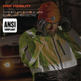 Glowear 8351 Class 3 Hi-vis Windbreaker Water-resistant Jacket, Medium, Orange, Ships In 1-3 Business Days