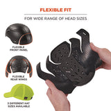 Skullerz 8947 Lightweight Baseball Hat And Bump Cap Insert, X-large/2x-large, Lime, Ships In 1-3 Business Days