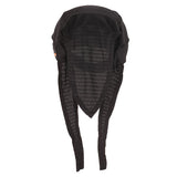 Skullerz 8948 Mesh Do Rag Bandana And Bump Cap Insert, Black, Ships In 1-3 Business Days