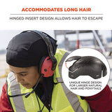 Skullerz 8948 Mesh Do Rag Bandana And Bump Cap Insert, Black, Ships In 1-3 Business Days