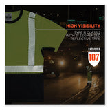 Glowear 8283bk Class 2 Lightweight Performance Hi-vis T-shirt, Polyester, Large, Lime, Ships In 1-3 Business Days