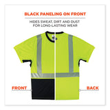 Glowear 8283bk Class 2 Lightweight Performance Hi-vis T-shirt, Polyester, Large, Lime, Ships In 1-3 Business Days