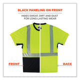 Glowear 8283bk Class 2 Lightweight Performance Hi-vis T-shirt, Polyester, 3x-large, Lime, Ships In 1-3 Business Days