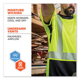 Glowear 8283bk Class 2 Lightweight Performance Hi-vis T-shirt, Polyester, 3x-large, Lime, Ships In 1-3 Business Days