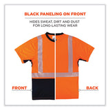 Glowear 8283bk Class 2 Lightweight Performance Hi-vis T-shirt, Polyester, Large, Orange, Ships In 1-3 Business Days