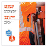 Glowear 8283bk Class 2 Lightweight Performance Hi-vis T-shirt, Polyester, X-large, Orange, Ships In 1-3 Business Days