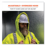 Glowear 8275 Class 2 Heavy-duty Hi-vis Workwear Sherpa Lined Jacket, 2x-large, Lime, Ships In 1-3 Business Days