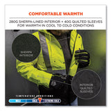 Glowear 8275 Class 2 Heavy-duty Hi-vis Workwear Sherpa Jacket, 4x-large, Lime, Ships In 1-3 Business Days