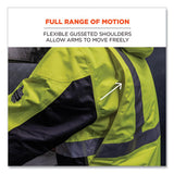 Glowear 8275 Class 2 Heavy-duty Hi-vis Workwear Sherpa Jacket, 4x-large, Lime, Ships In 1-3 Business Days
