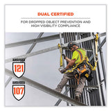 Glowear 8231tv Class 2 Hi-vis Tool Tethering Safety Vest, Polyester, Small/medium, Lime, Ships In 1-3 Business Days
