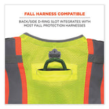Glowear 8231tv Class 2 Hi-vis Tool Tethering Safety Vest, Polyester, Small/medium, Lime, Ships In 1-3 Business Days