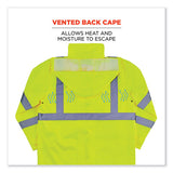 Glowear 8366 Class 3 Lightweight Hi-vis Rain Jacket, Polyester, Small, Lime, Ships In 1-3 Business Days