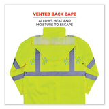 Glowear 8366 Class 3 Lightweight Hi-vis Rain Jacket, Polyester, Medium, Lime, Ships In 1-3 Business Days
