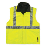 Glowear 8385 Class 3 Hi-vis 4-in-1 Jacket, X-large, Lime, Ships In 1-3 Business Days