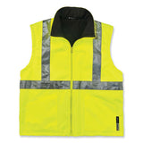 Glowear 8385 Class 3 Hi-vis 4-in-1 Jacket, 2x-large, Lime, Ships In 1-3 Business Days