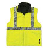 Glowear 8385 Class 3 Hi-vis 4-in-1 Jacket, 3x-large, Lime, Ships In 1-3 Business Days