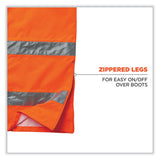 Glowear 8915 Class E Hi-vis Rain Pants, 2x-large, Orange, Ships In 1-3 Business Days