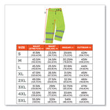 Glowear 8925 Class E Hi-vis Thermal Pants, 2x-large, Lime
