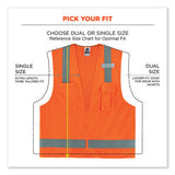 Glowear 8249z-s Single Size Class 2 Economy Surveyors Zipper Vest, Polyester, X-small, Orange, Ships In 1-3 Business Days