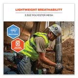Glowear 8210hl-s Single Size Class 2 Economy Mesh Vest, Polyester, X-small, Lime, Ships In 1-3 Business Days
