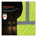 Glowear 8210hl-s Single Size Class 2 Economy Mesh Vest, Polyester, Small, Lime, Ships In 1-3 Business Days