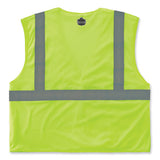 Glowear 8210hl-s Single Size Class 2 Economy Mesh Vest, Polyester, X-large, Lime, Ships In 1-3 Business Days