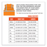 Glowear 8210hl-s Single Size Class 2 Economy Mesh Vest, Polyester, X-large, Orange, Ships In 1-3 Business Days