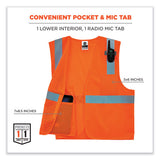 Glowear 8210hl-s Single Size Class 2 Economy Mesh Vest, Polyester, 5x-large, Orange, Ships In 1-3 Business Days