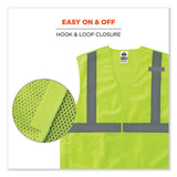 Glowear 8215ba-s Single Size Class 2 Economy Breakaway Mesh Vest, Polyester, X-large, Lime, Ships In 1-3 Business Days