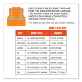 Glowear 8215ba-s Single Size Class 2 Economy Breakaway Mesh Vest, Polyester, 3x-large, Orange, Ships In 1-3 Business Days