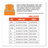 Glowear 8215ba-s Single Size Class 2 Economy Breakaway Mesh Vest, Polyester, 4x-large, Orange, Ships In 1-3 Business Days