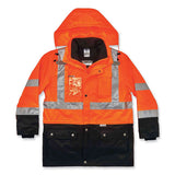Glowear 8388 Class 3/2 Hi-vis Thermal Jacket Kit, Medium, Orange, Ships In 1-3 Business Days