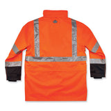 Glowear 8388 Class 3/2 Hi-vis Thermal Jacket Kit, 5x-large, Orange, Ships In 1-3 Business Days