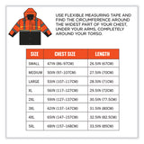 Glowear 8381 Class 3 Hi-vis 4-in-1 Quilted Bomber Jacket, Orange, Large, Ships In 1-3 Business Days