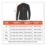 N-ferno 6435 Midweight Long Sleeve Base Layer Shirt, Large, Black, Ships In 1-3 Business Days