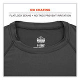 N-ferno 6436 Long Sleeve Lightweight Base Layer Shirt, Medium, Black, Ships In 1-3 Business Days