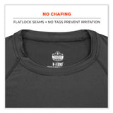 N-ferno 6436 Long Sleeve Lightweight Base Layer Shirt, 2x-large, Black, Ships In 1-3 Business Days