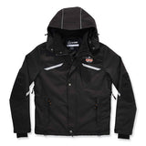 N-ferno 6466 Thermal Jacket With 500d Nylon Shell, 2x-large, Black, Ships In 1-3 Business Days