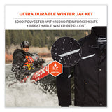 N-ferno 6466 Thermal Jacket With 500d Nylon Shell, 2x-large, Black, Ships In 1-3 Business Days