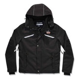N-ferno 6466 Thermal Jacket With 500d Nylon Shell, 3x-large, Black, Ships In 1-3 Business Days