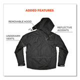 N-ferno 6467 Winter Work Jacket With 300d Polyester Shell, Large, Black, Ships In 1-3 Business Days