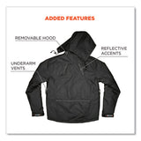 N-ferno 6467 Winter Work Jacket With 300d Polyester Shell, X-large, Black, Ships In 1-3 Business Days